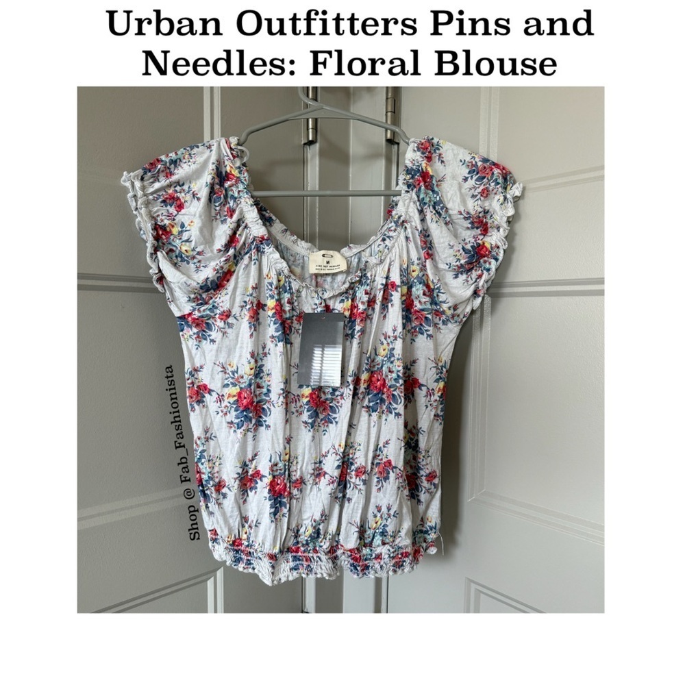 Urban Outfitters Pins & Needles Floral summer blouse
